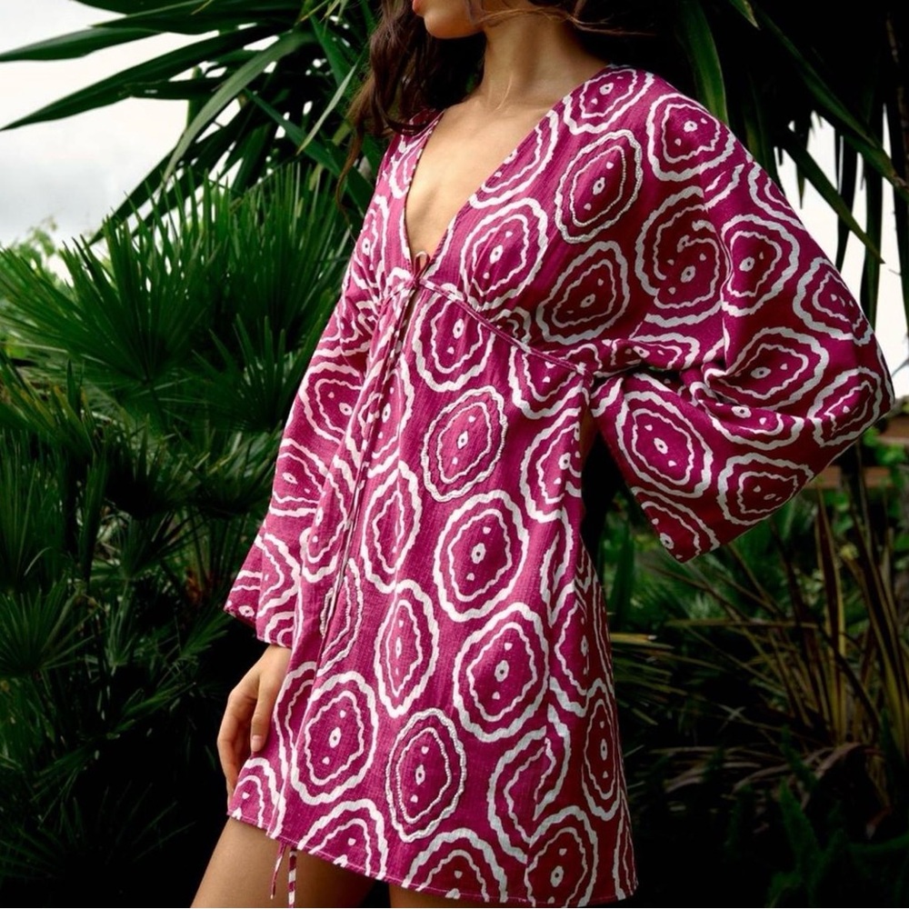 Zara Printed Short Dress